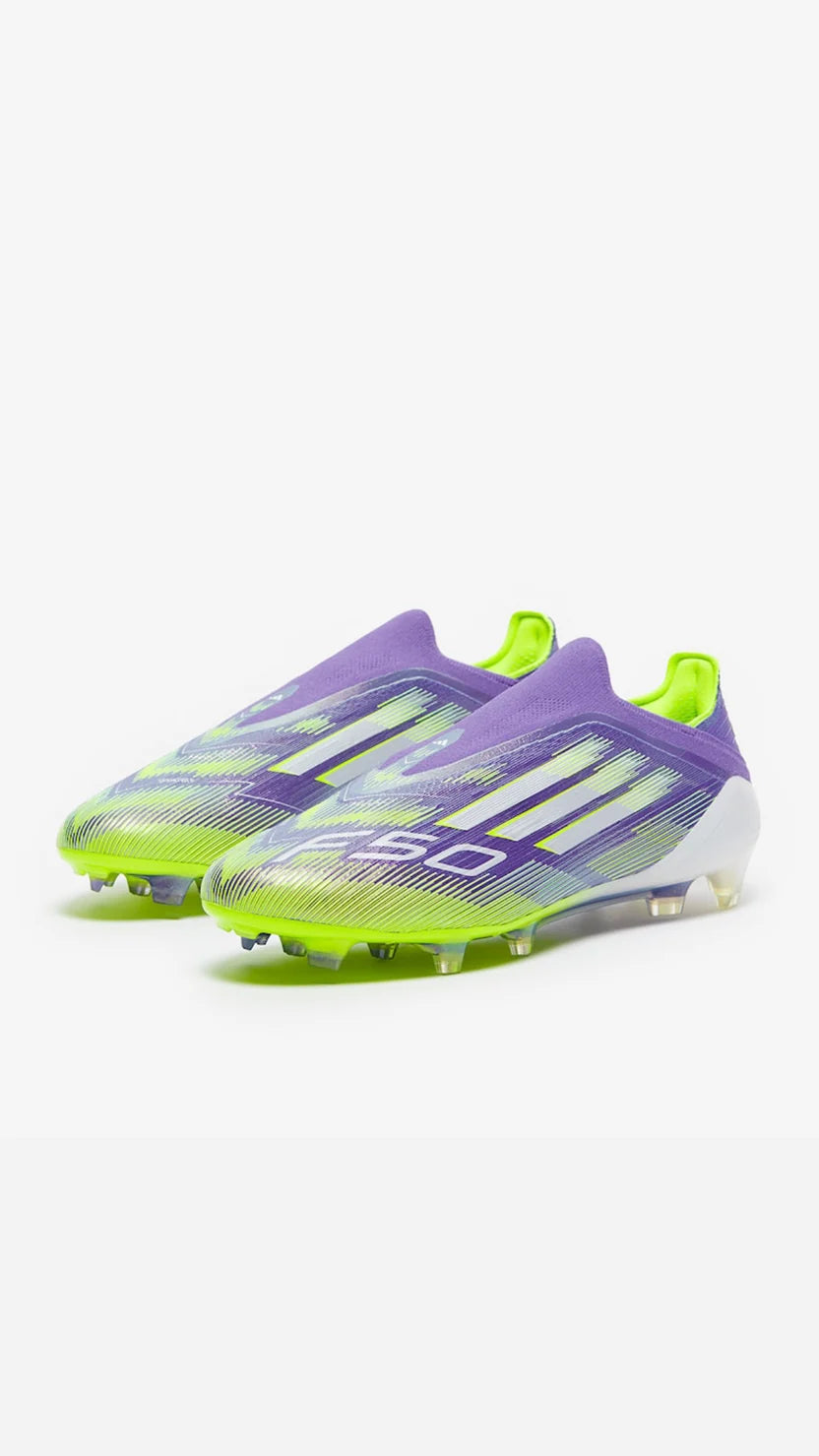 adidas F50 Laceless Elite FG - Purple Volt