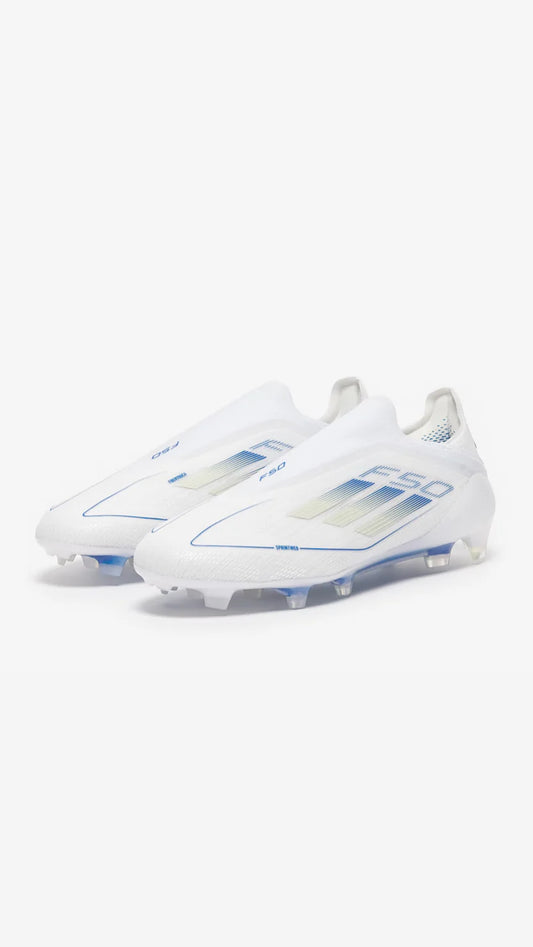 adidas F50 Elite FG lacless - White Blue